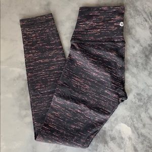 Lululemon Wunder Under High Waisted Leggings